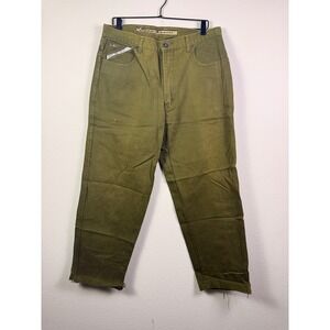 Paco Jeans Men's‎ 36x 32 green Baggy Skater Baggy Streetwear Y2K Vintage Style